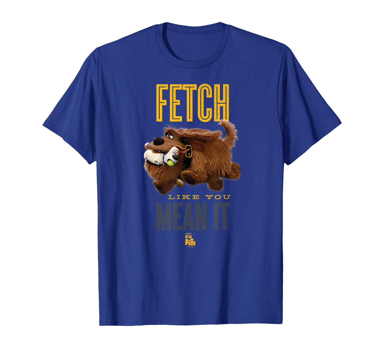 The Secret Life of Pets Duke Fetch Like You Mean It T-Shirt