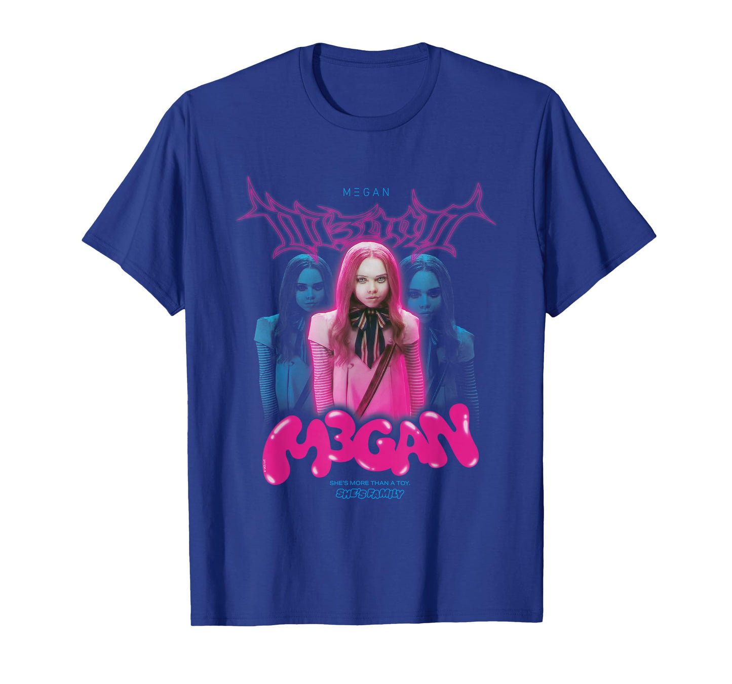 M3GAN Sheβs More Than A Toy Neon Gothic Style T-Shirt