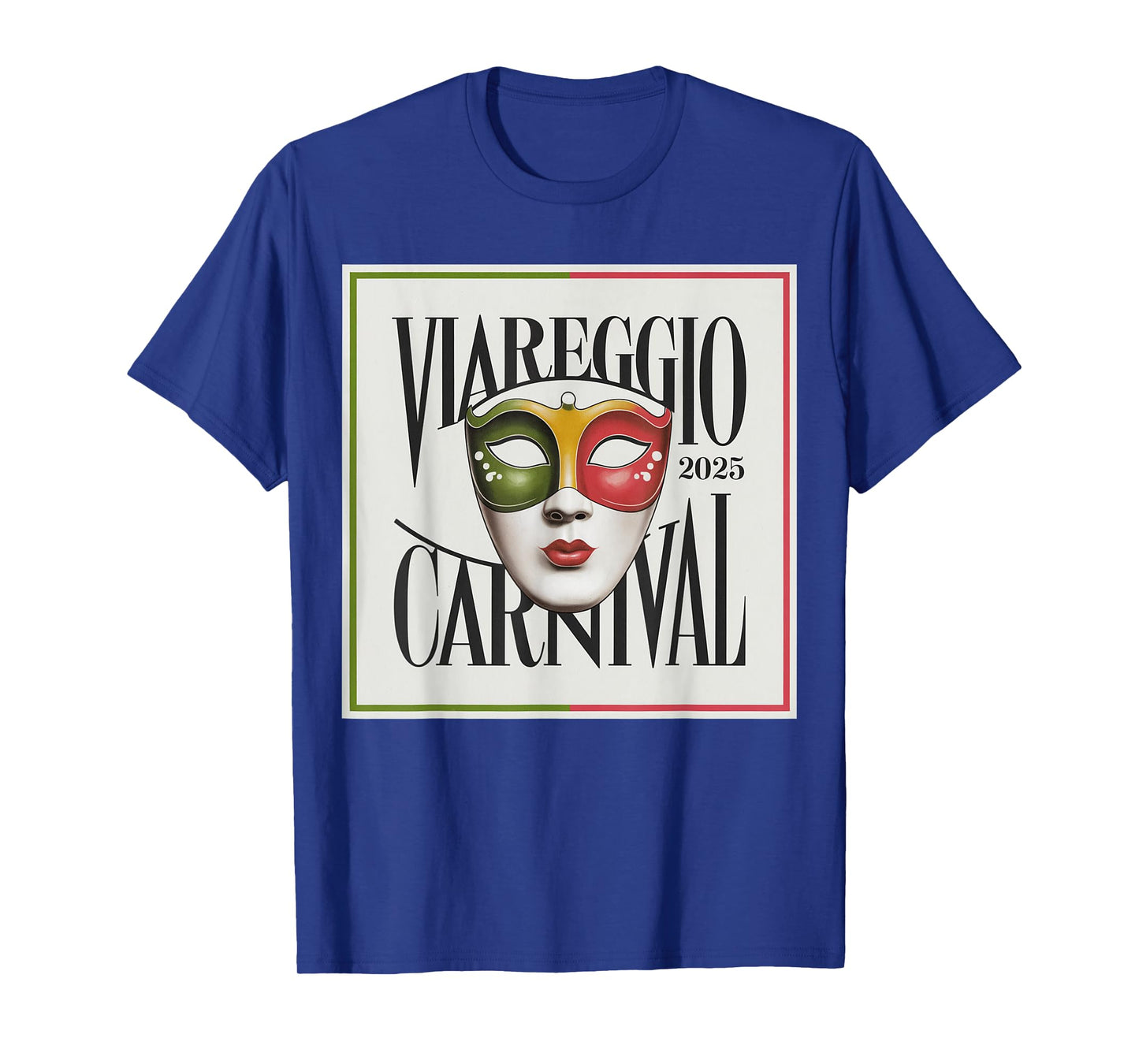 Viareggio Carnival Lively masks and festive spirit T-Shirt