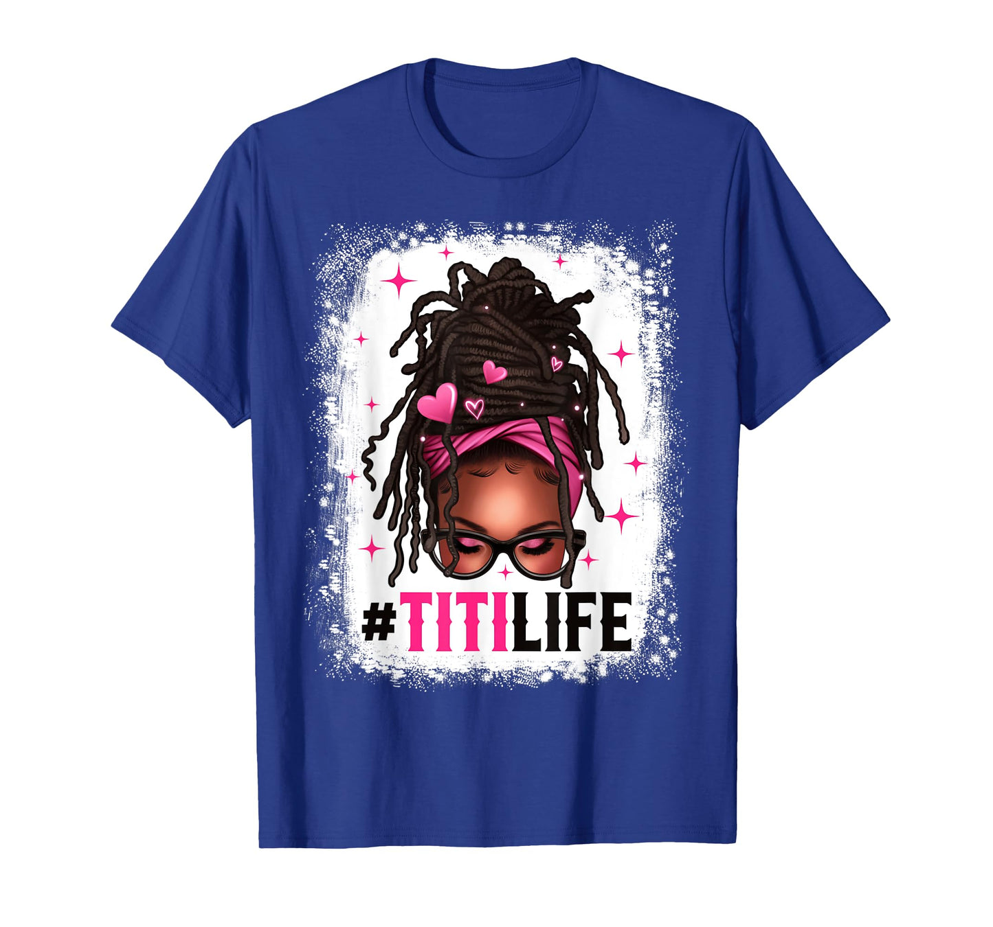 Titi Life African American Loc'd Black Women Mother's Day T-Shirt