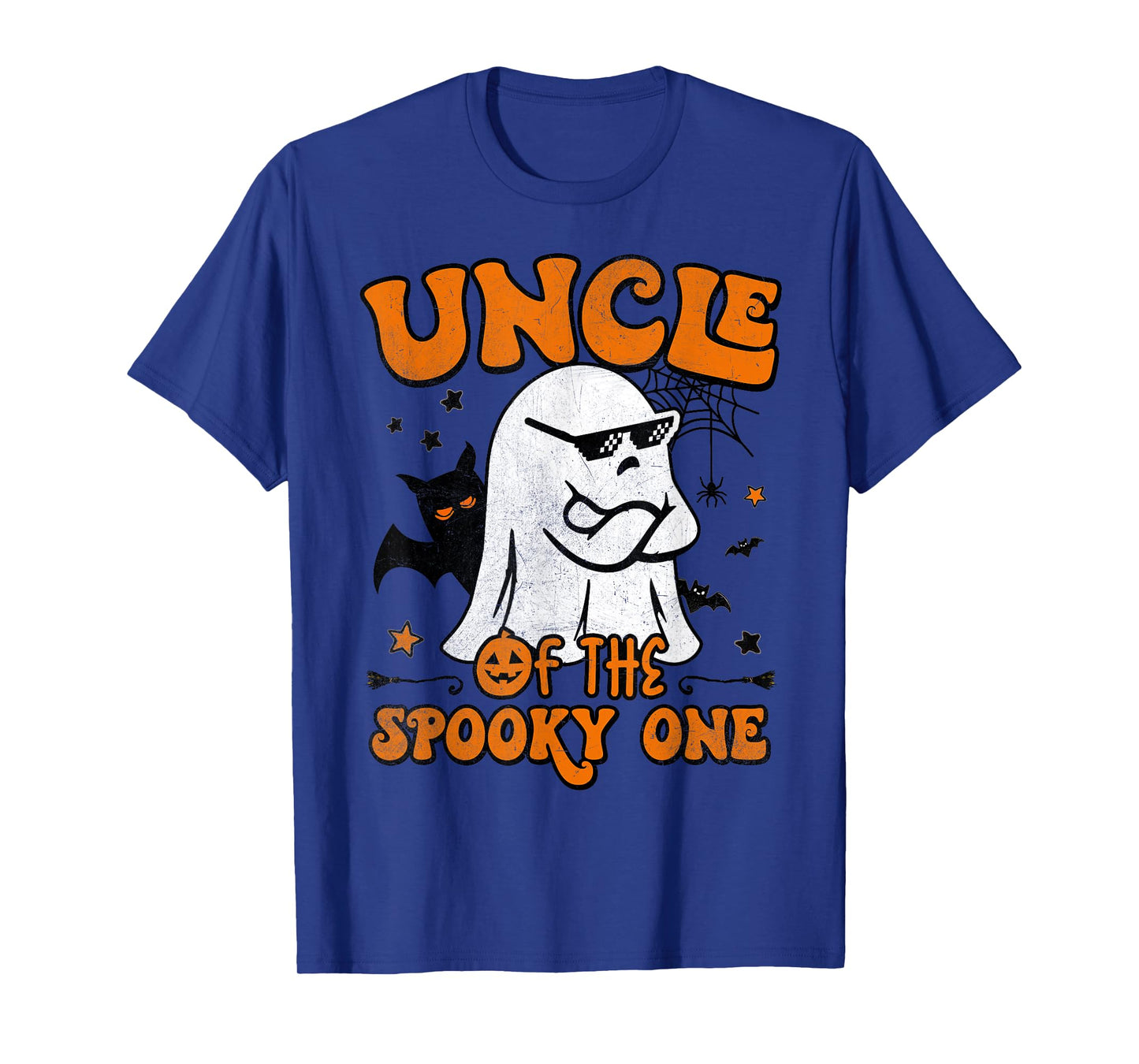 Uncle of the Spooky One Retro Matching Family Halloween T-Shirt