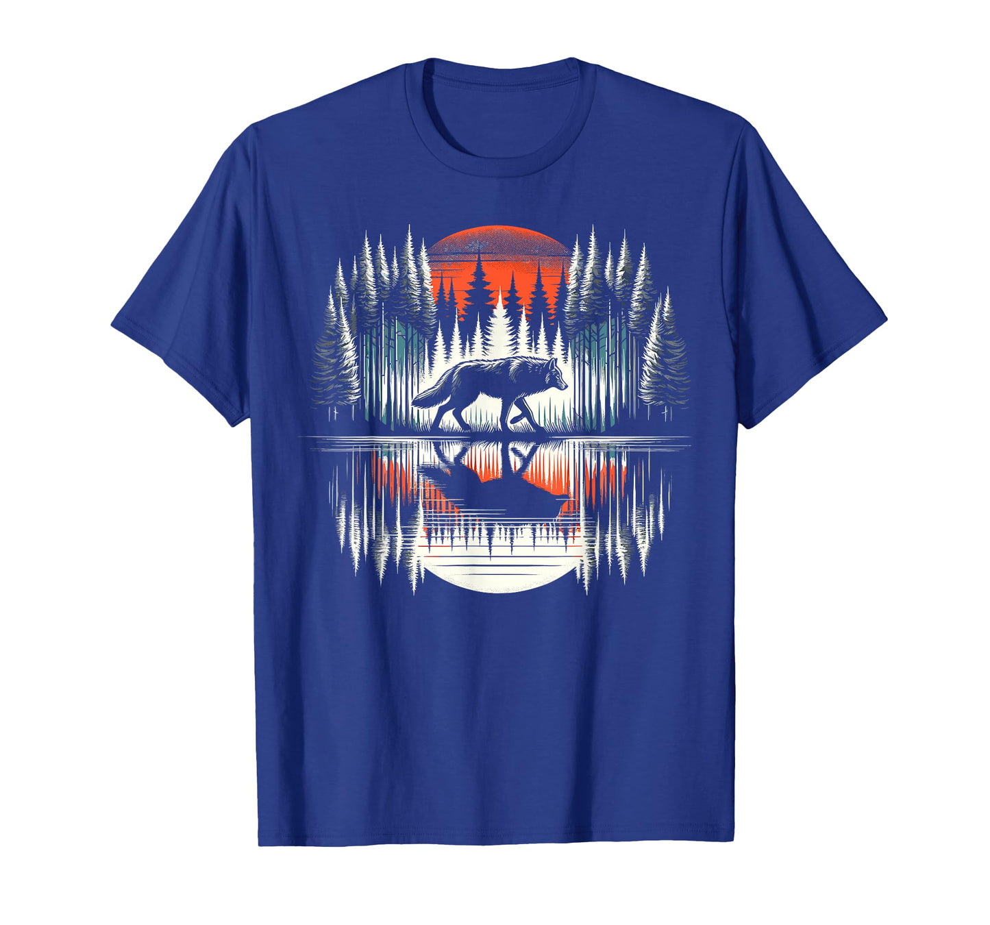 Wolf Forest Nature Wildlife T-Shirt
