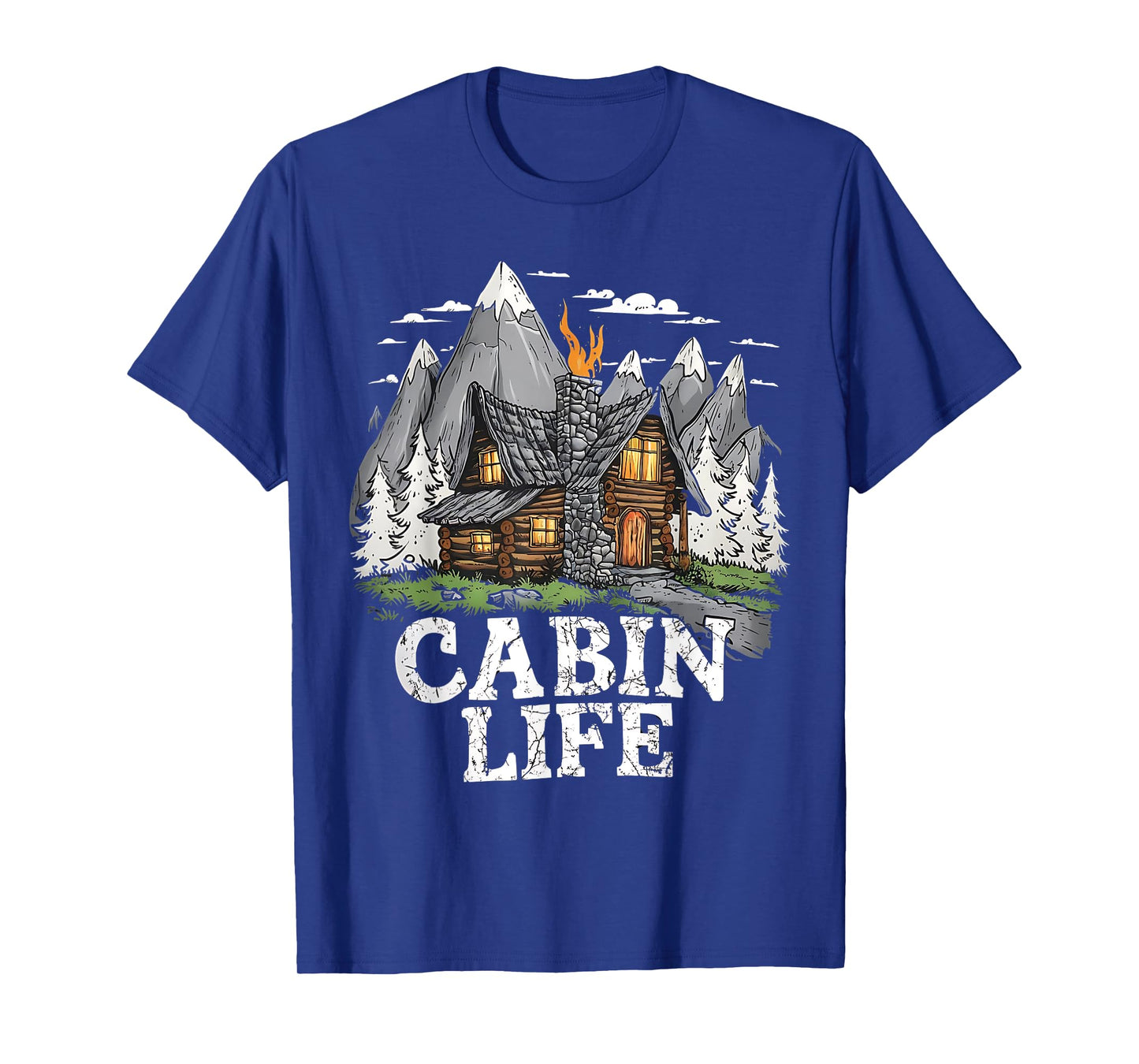 Logged Out Funny Log Cabin Life Mountain Ourdoor Camping T-Shirt