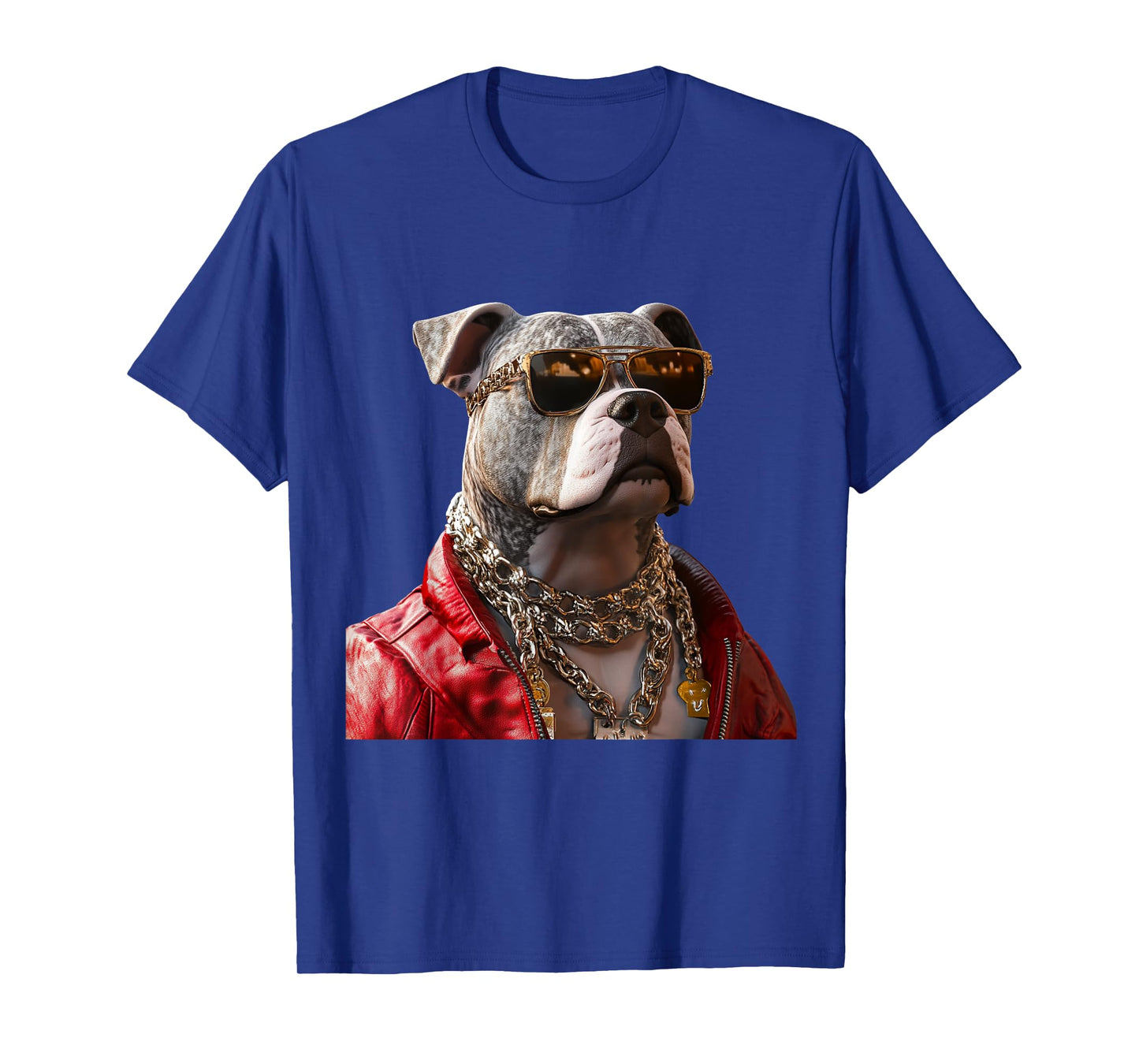 Thug Gangster Life Dog For Hip Hop Fans & dog Meme lovers T-Shirt