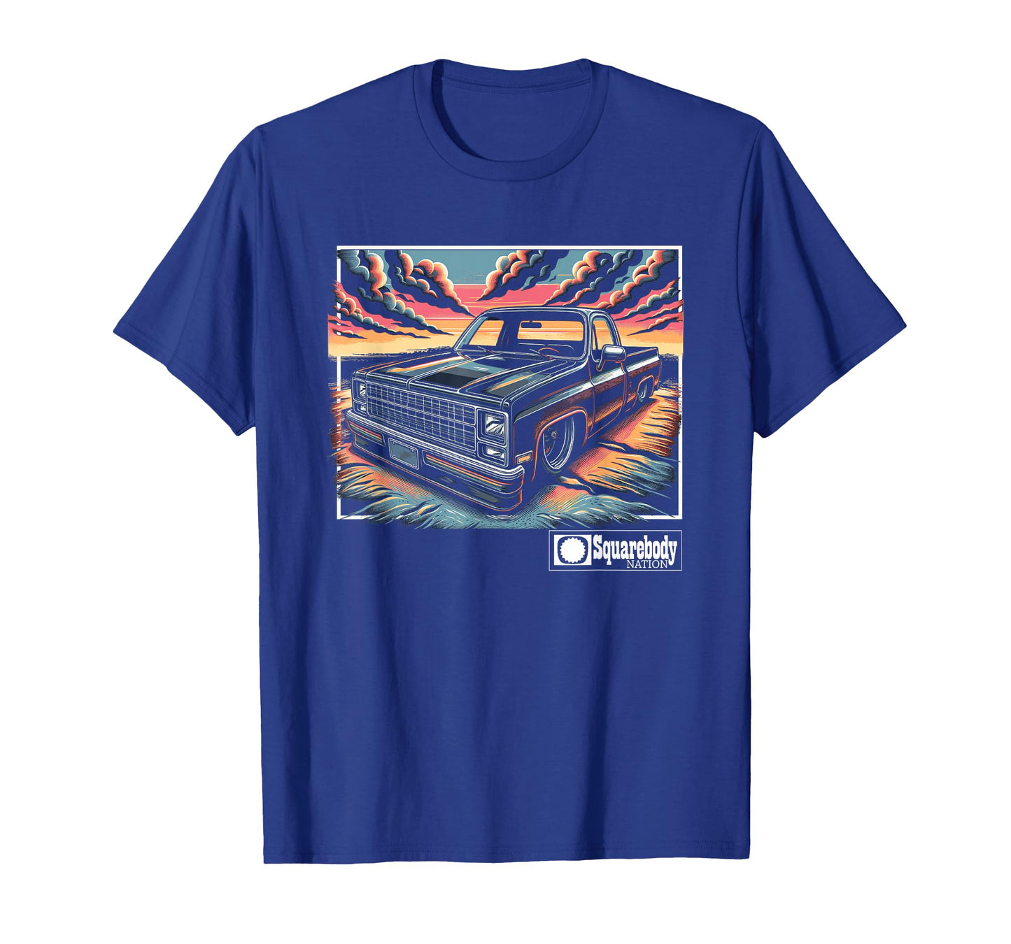 Squarebody Classic Square body Squarebody Life Sunset T-Shirt