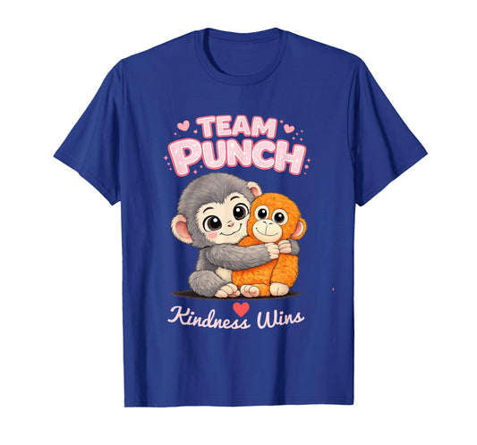 Punch The Monkey T-Shirt - T-Shirt | Royal