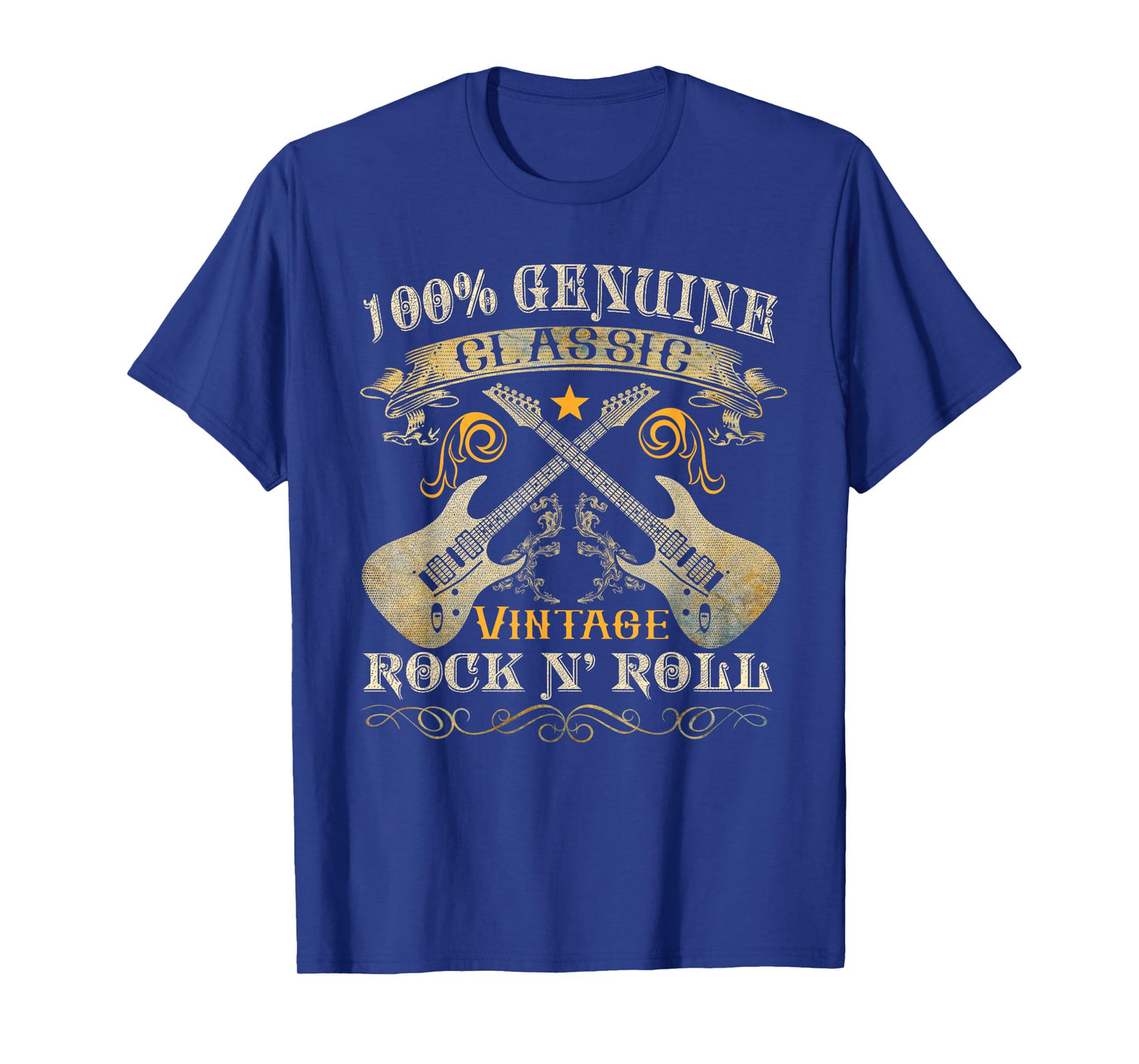 Classic Vintage Rock 'n Roll Music Guitars Gifts T-Shirt