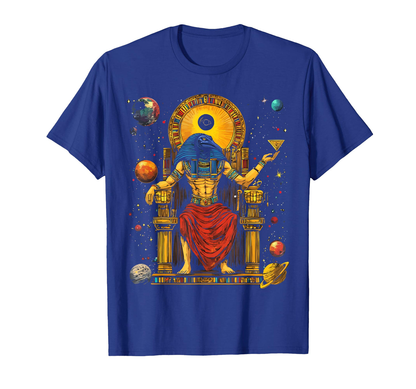 Thoth Egyptian God Egyptian Mythology Pyramid Ancient Egypt T-Shirt