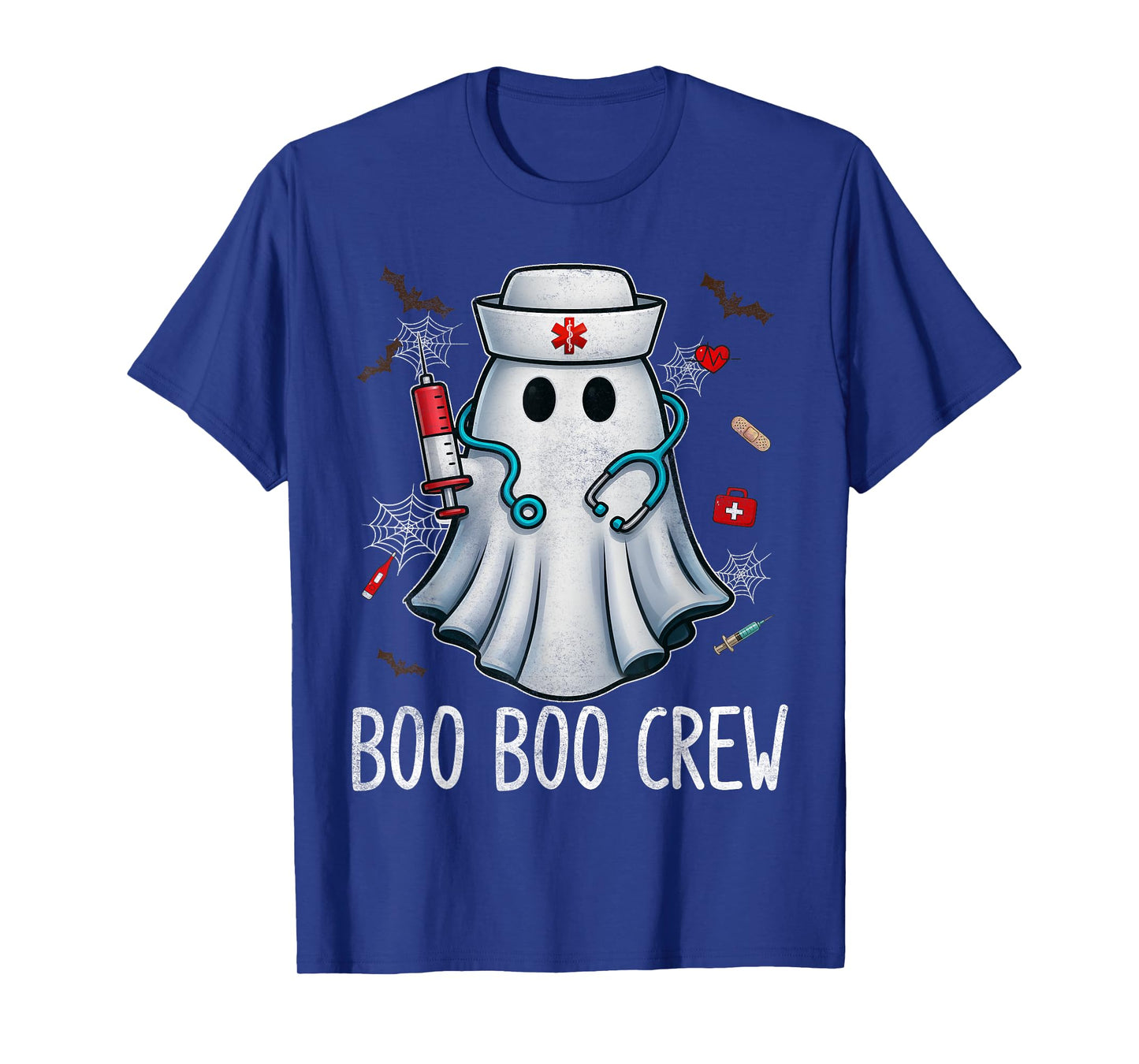 Boo Boo Crew Nurse Nursing Halloween Costumes Men Women T-Shirt
