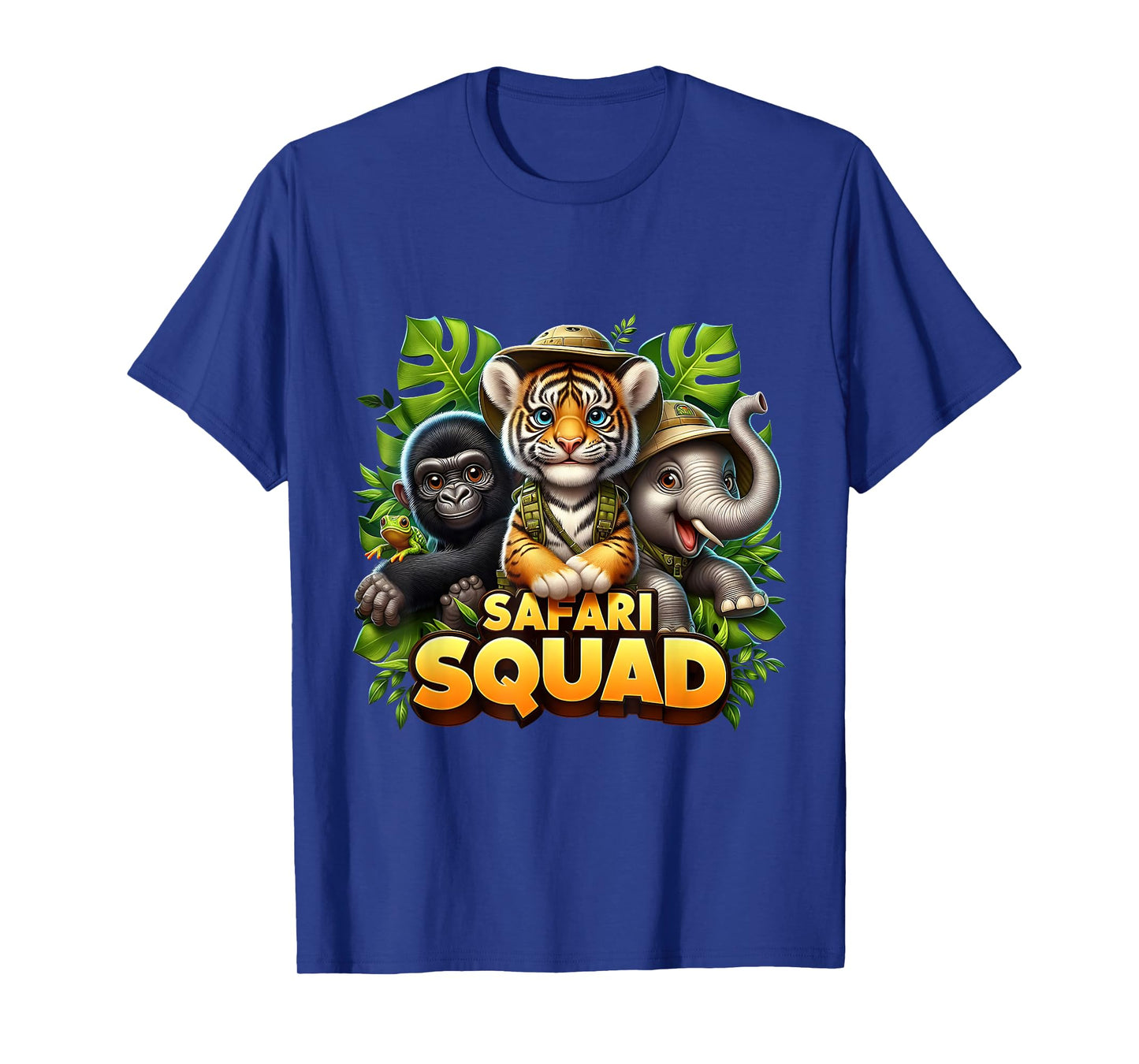 Animals Safari Squad Sunset Wildlife Zoo Wildlife Team T-Shirt