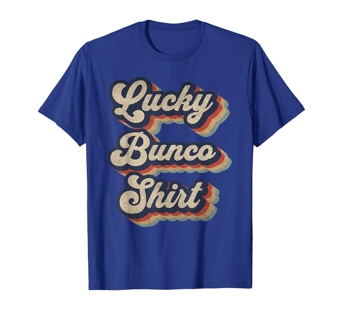 Lucky Bunco Shirt Vintage Bunco Dice Game T-Shirt