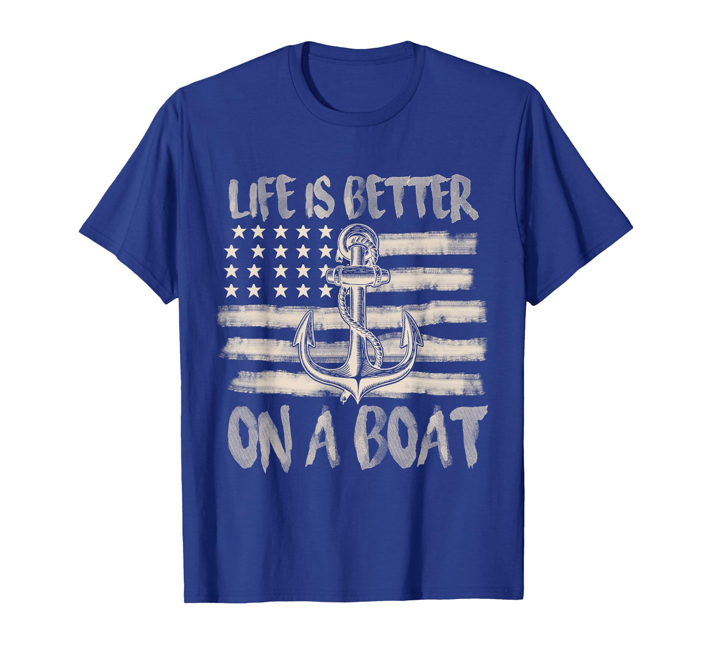 Funny Sailing Boating Sailor Boat Life Is Better On a Boat T-Shirt