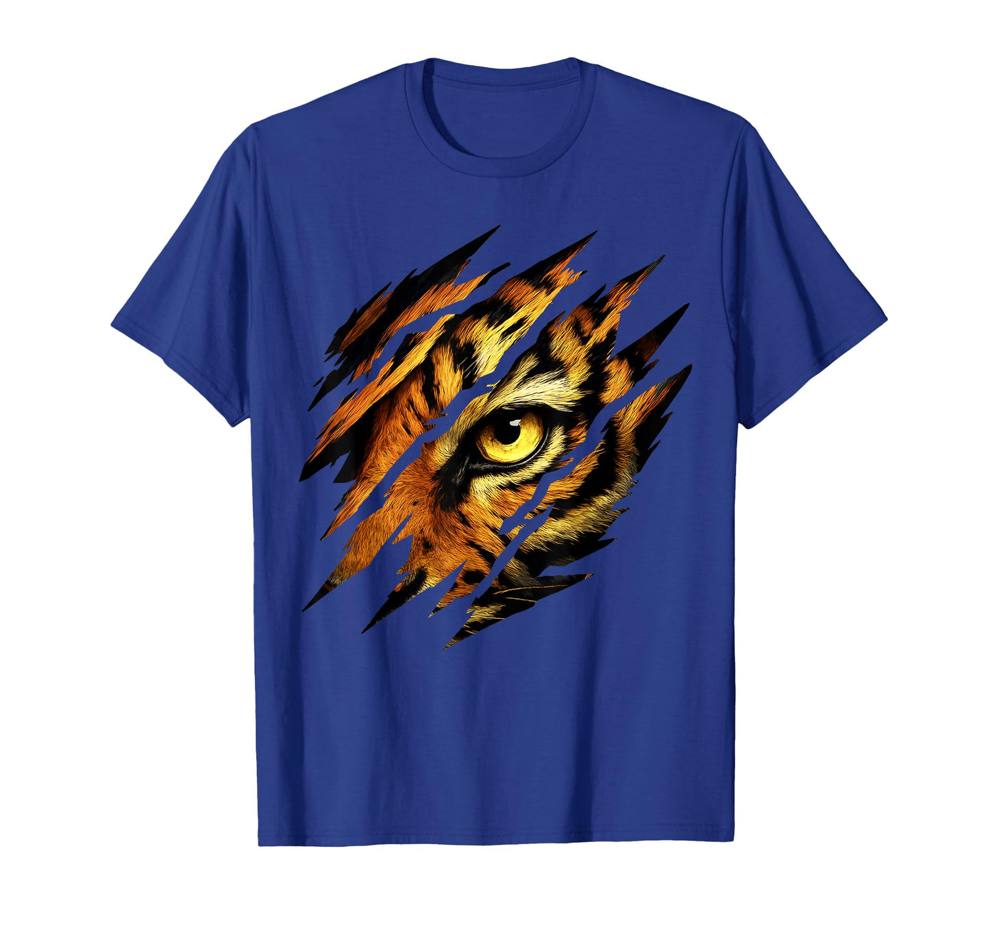 Fearless Tiger Eye Safari Zoo Wildlife Animal Zookeeper T-Shirt