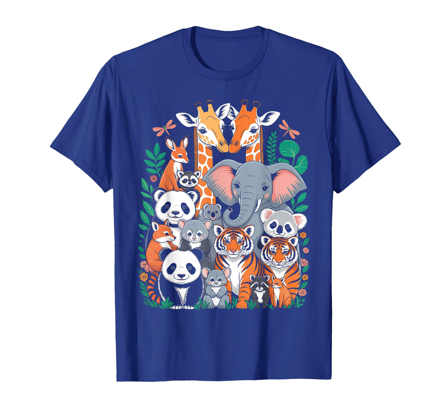 Zoo Animals Wildlife Birthday Party Animal Safari Jungle T-Shirt