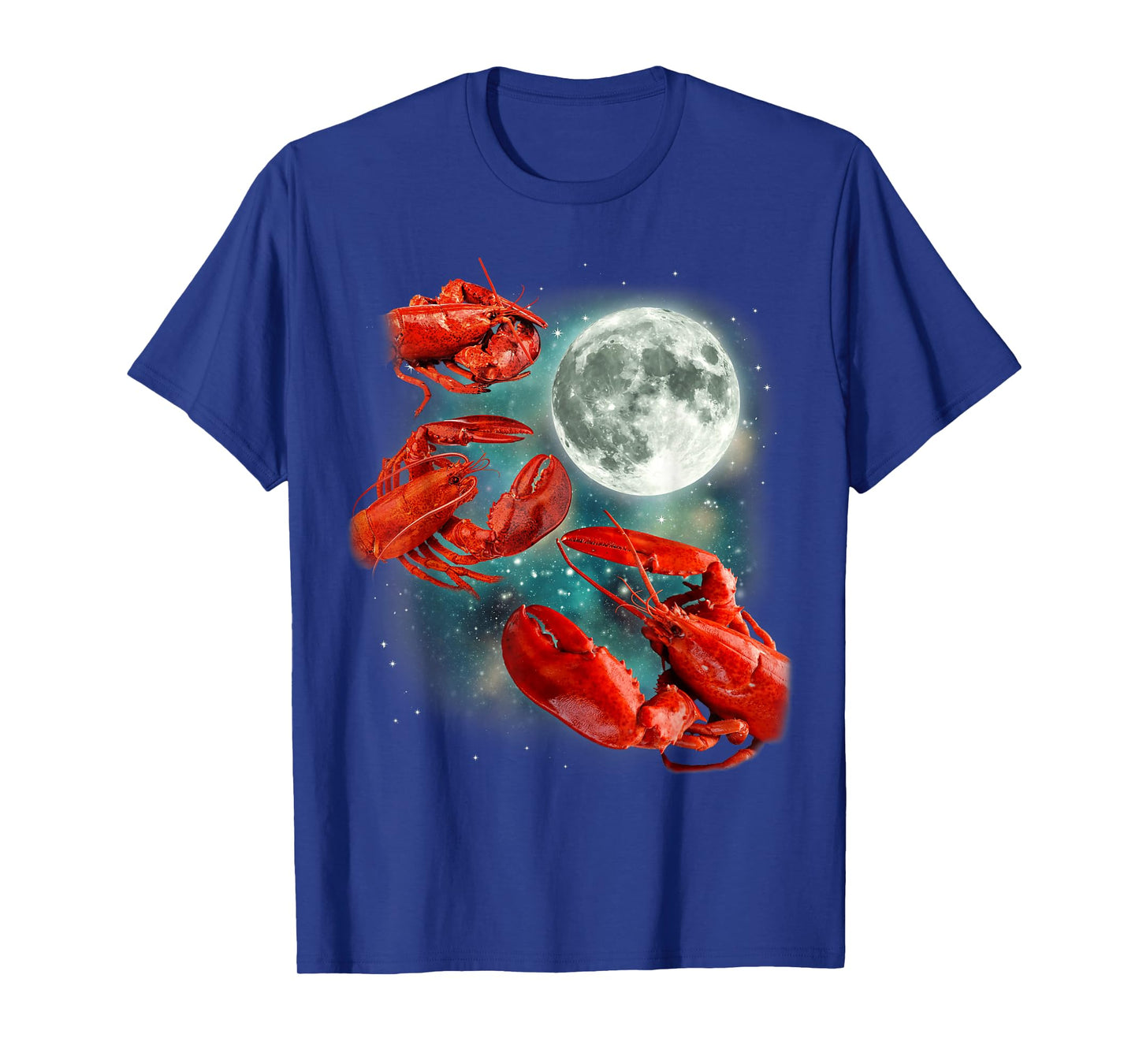 Three Lobster Moon | 3 Crustaceans Sea Lover Parody T-Shirt