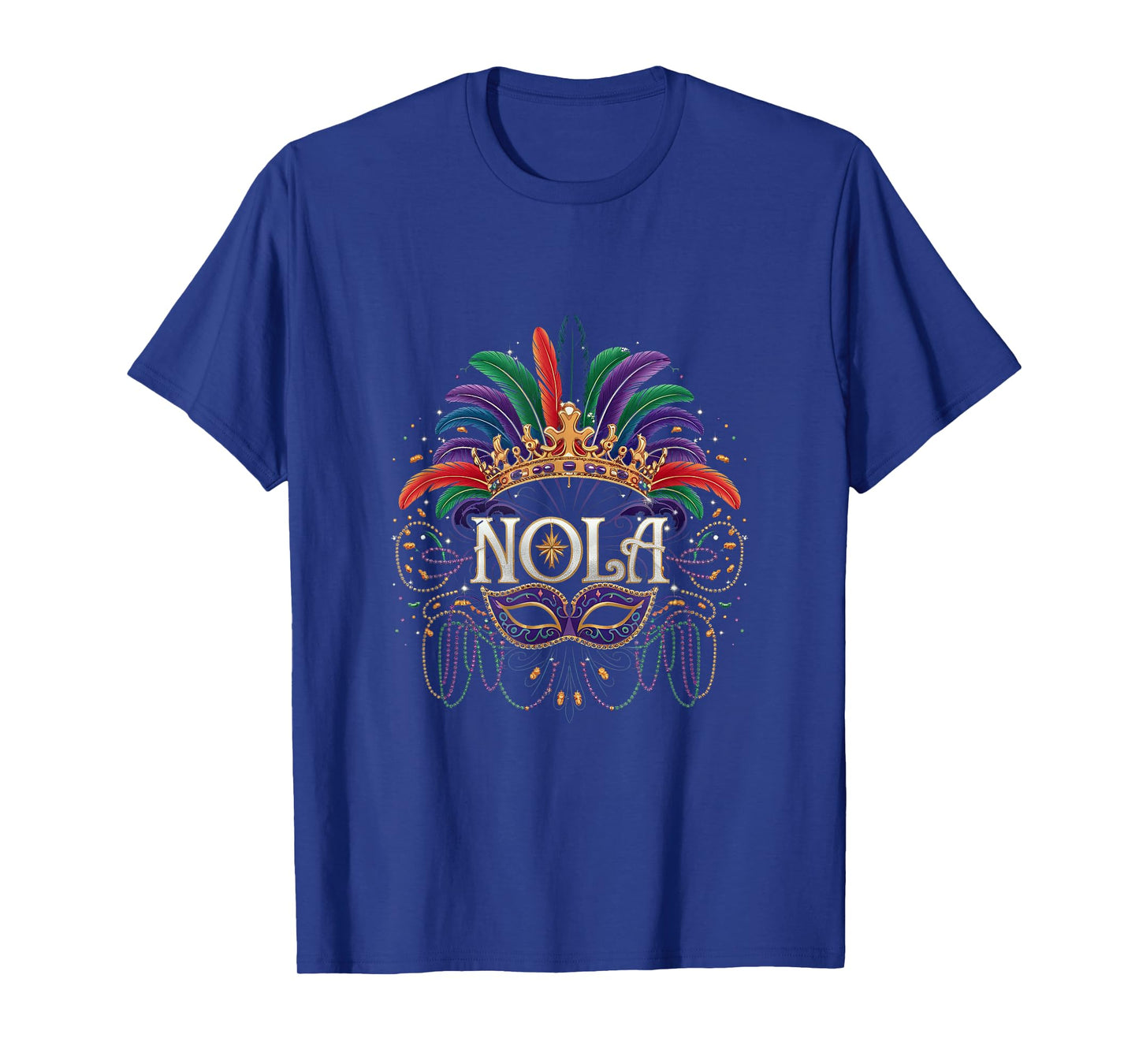 NOLA New Orleans Mardi Gras 2025 T-Shirt