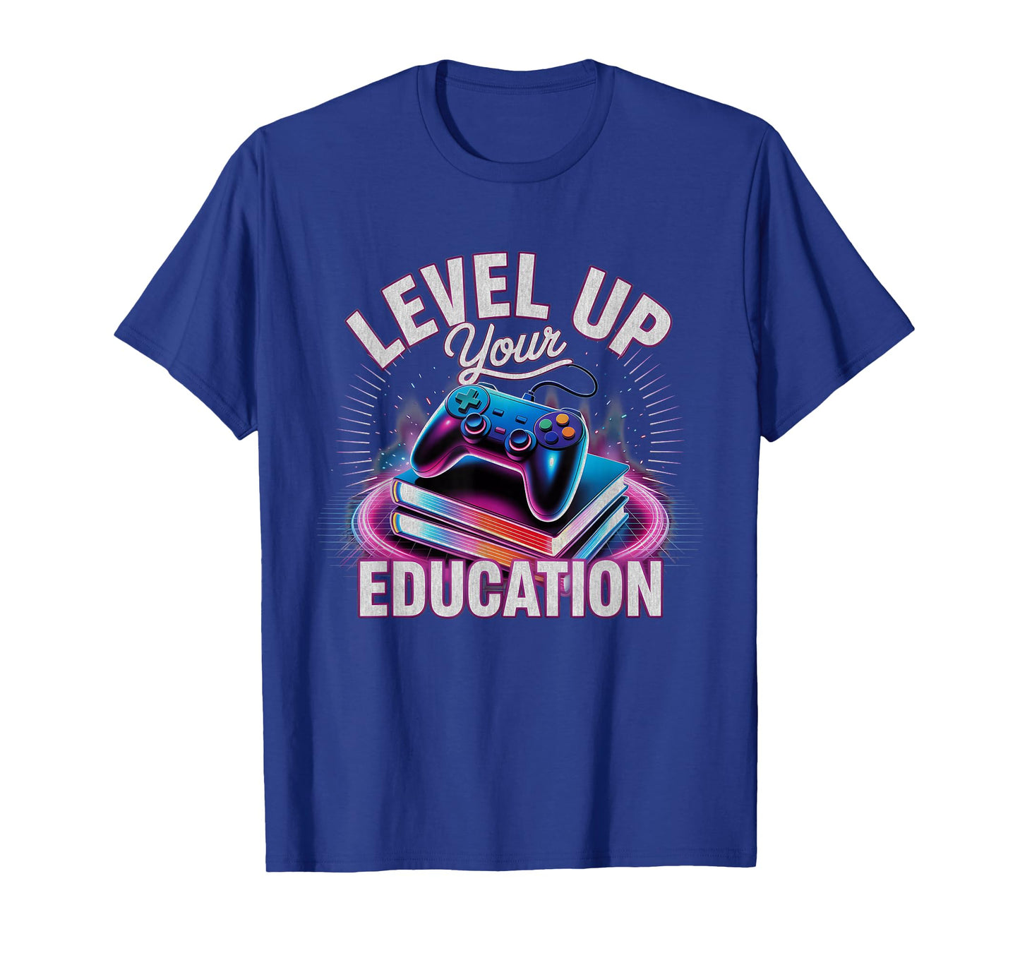 Level Up Your Education Gaming Teacher Student Learning Game T-Shirt
