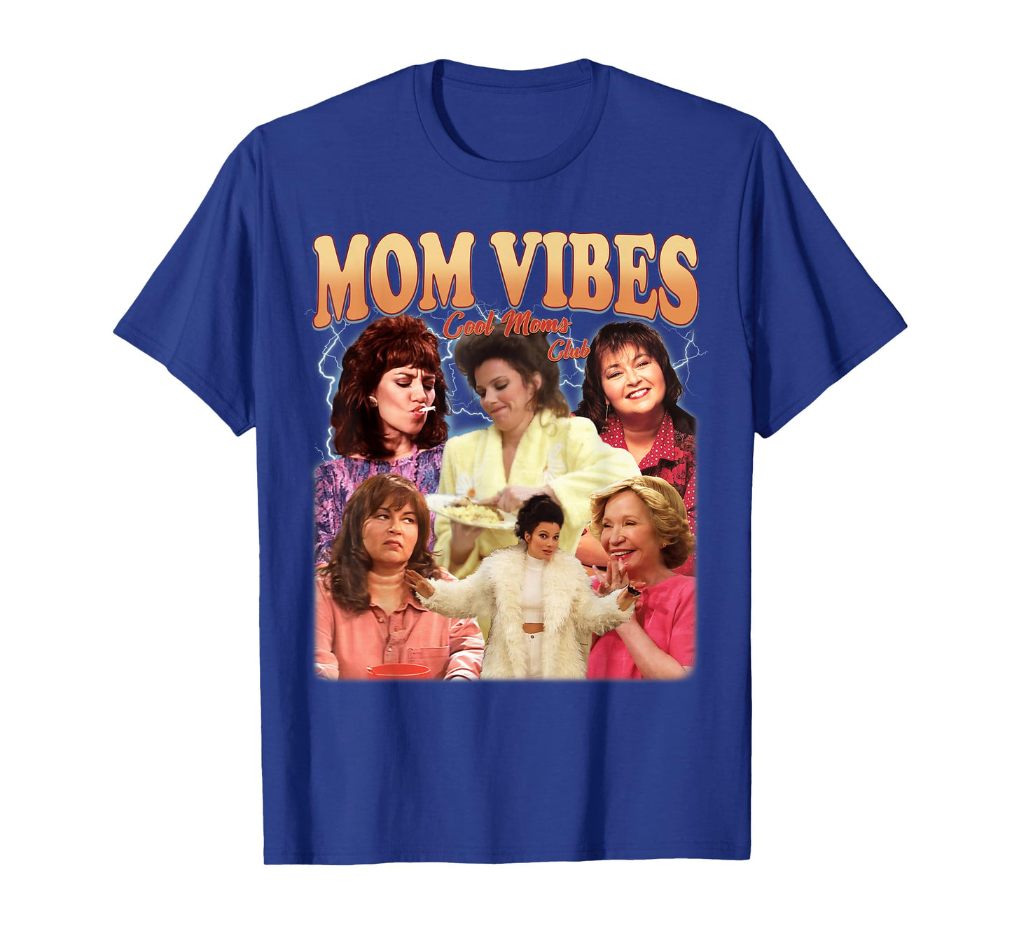 Retro 90βs Mom Vibes Funny Mom Life Mother's Day Clothing T-Shirt