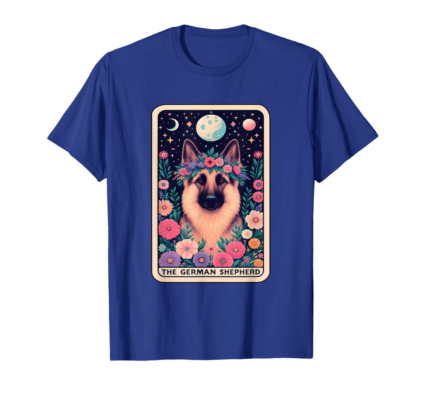 German Shepherd Tarot Card T-Shirt