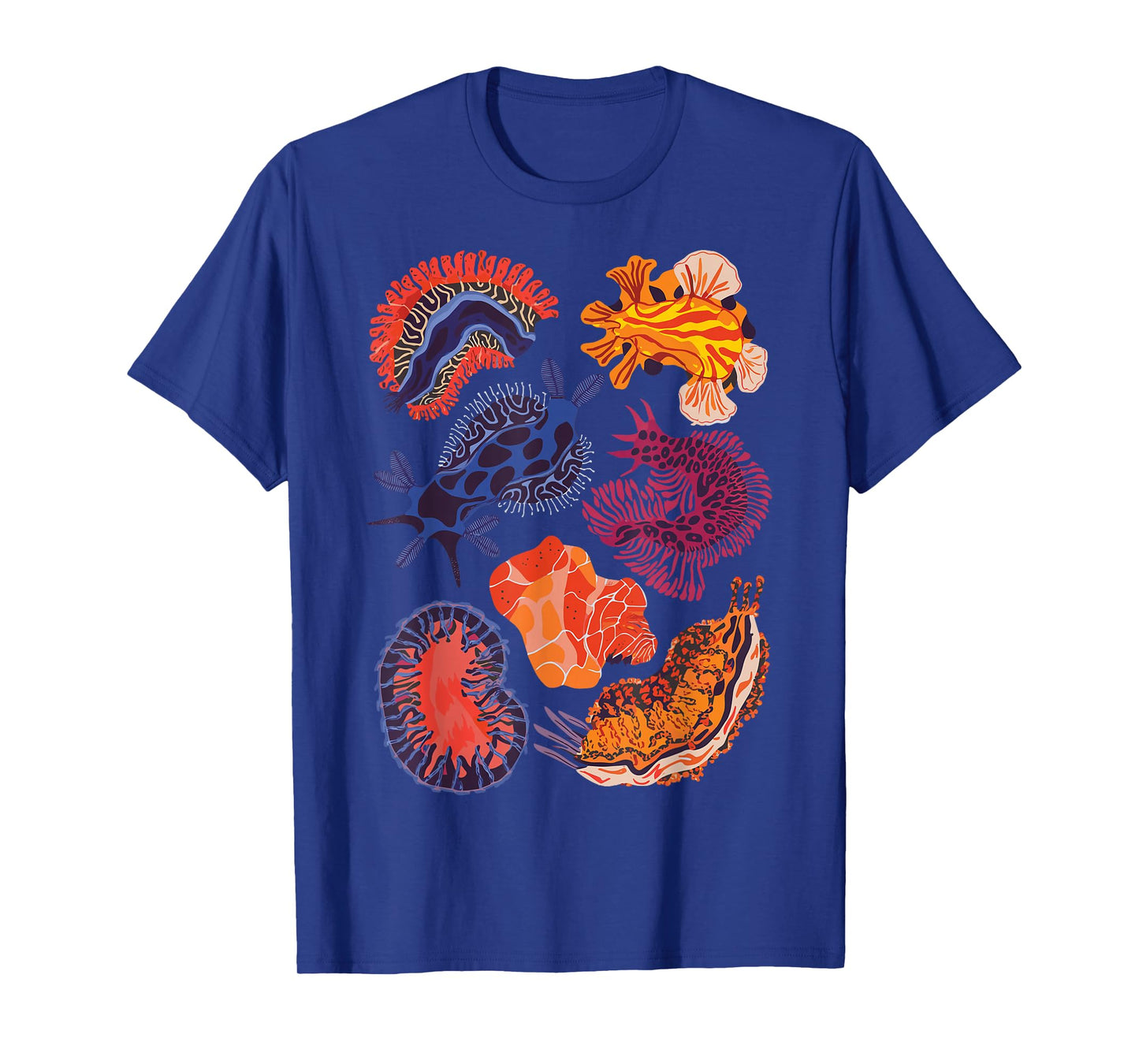 Sea Slugs Nudibranch Marine Animal Biologist Aquarist T-Shirt
