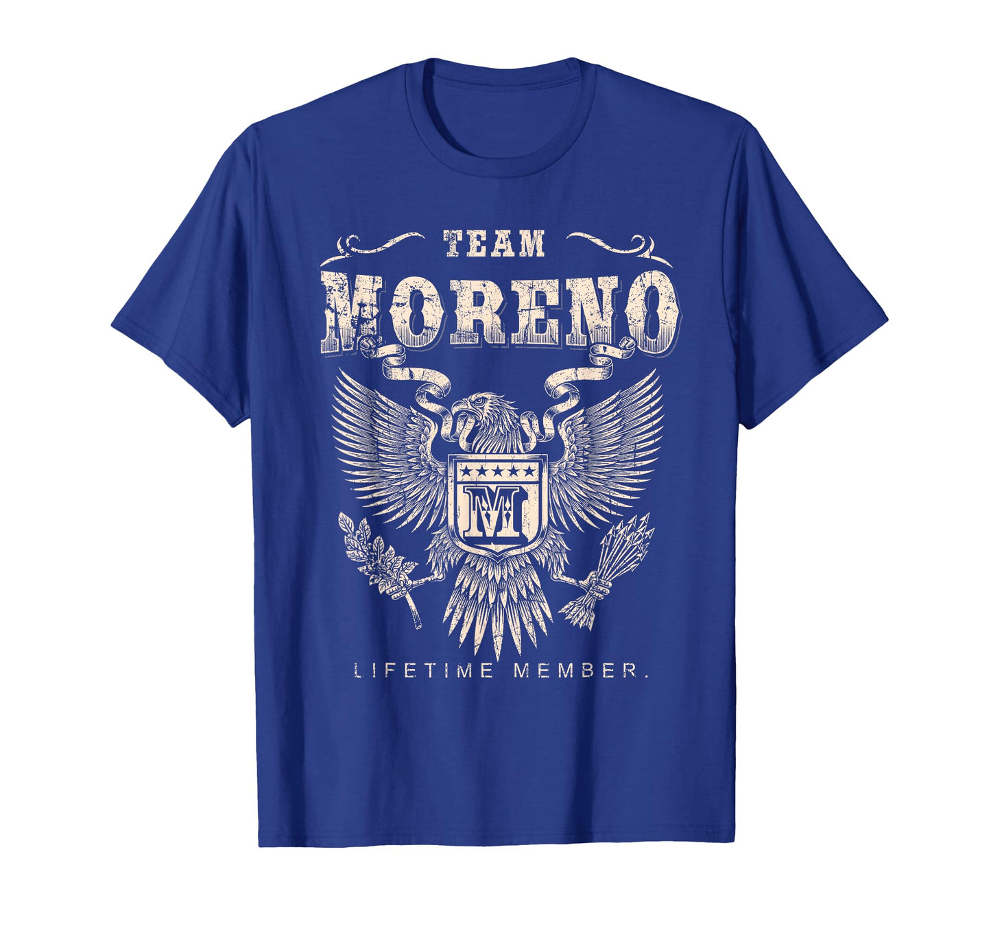 Team Moreno Family Name Lifetime Member T-Shirt