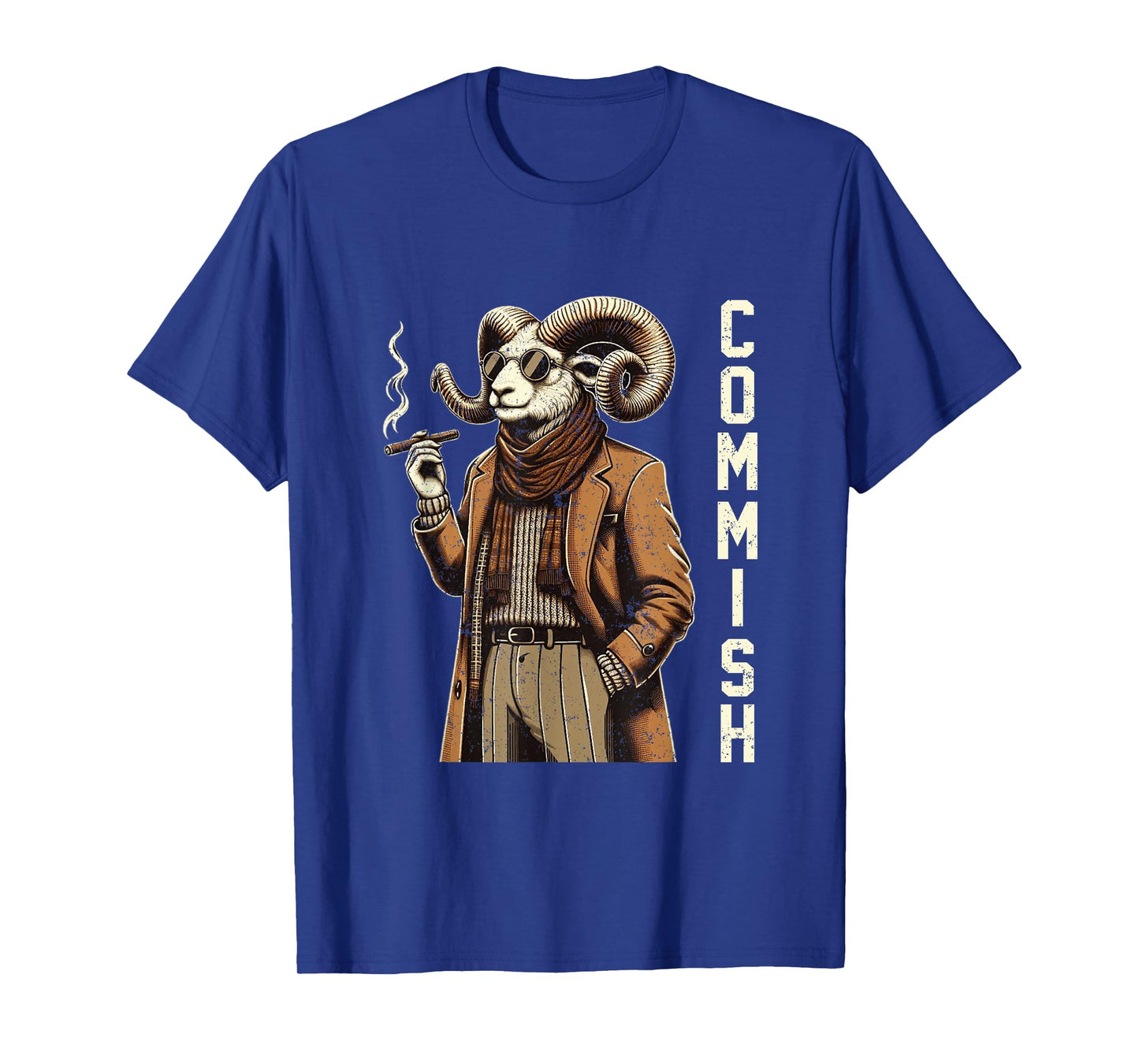 Fantasy Football Commissioner Funny Draft Goat Commish T-Shirt