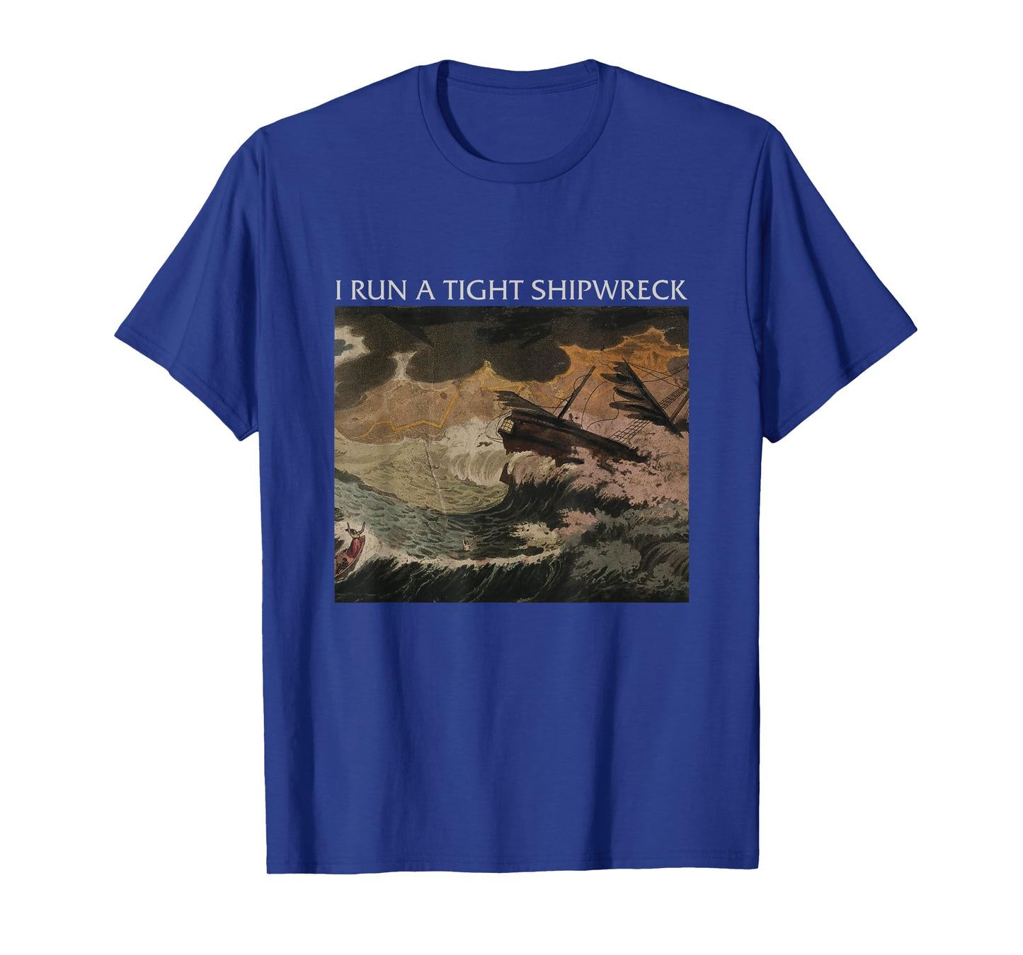 I Run Tight Shipwreck Homeschool Mama Cool Mom T-Shirt