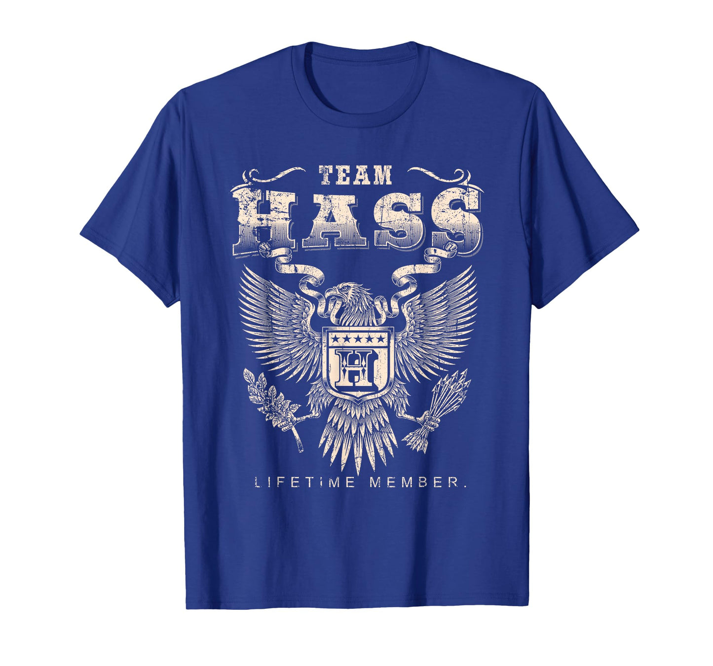 Team HASS Lifetime Member Last Name T-Shirt
