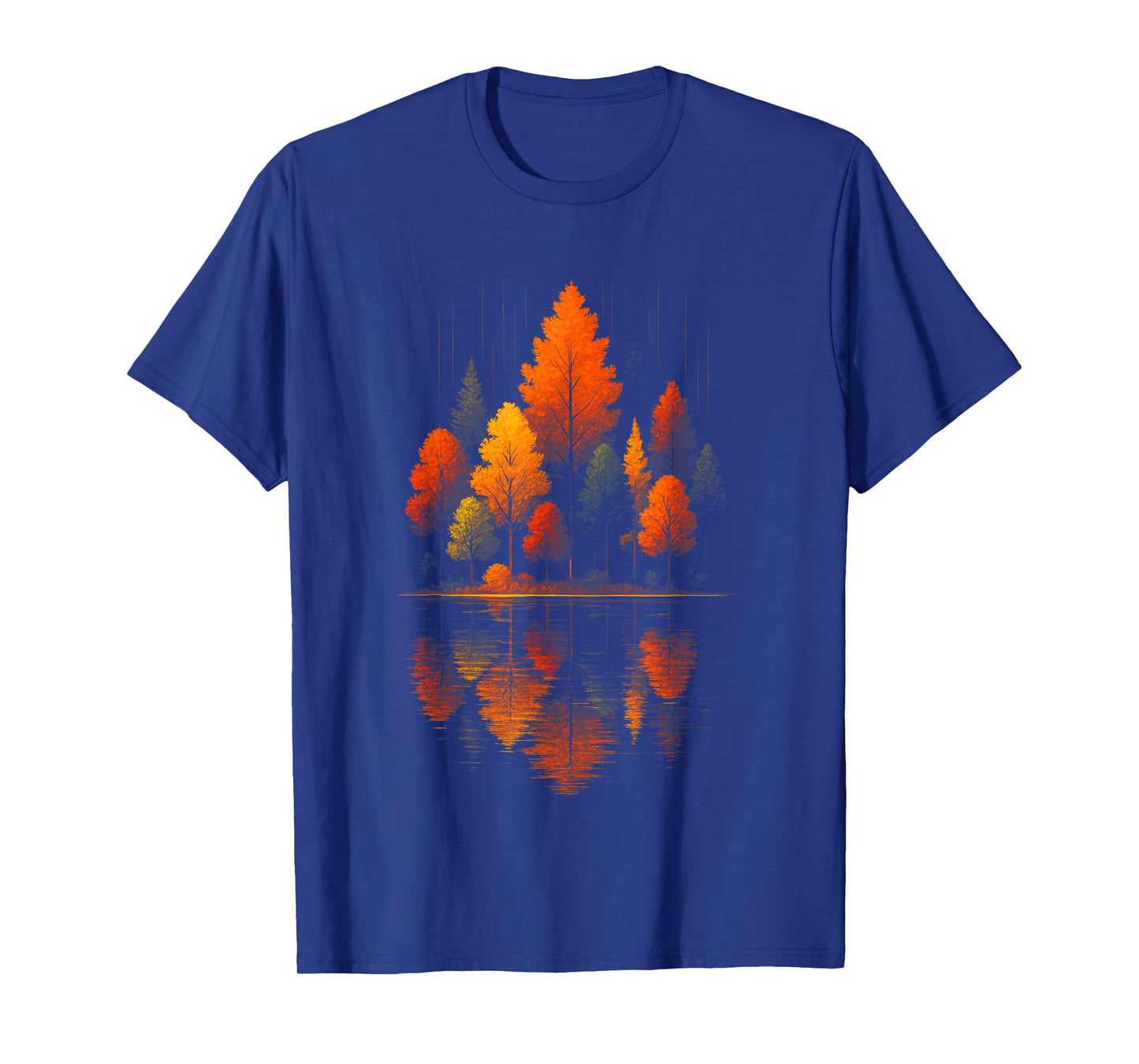 Autumn Trees - Forest Landscape Wildlife T-Shirt