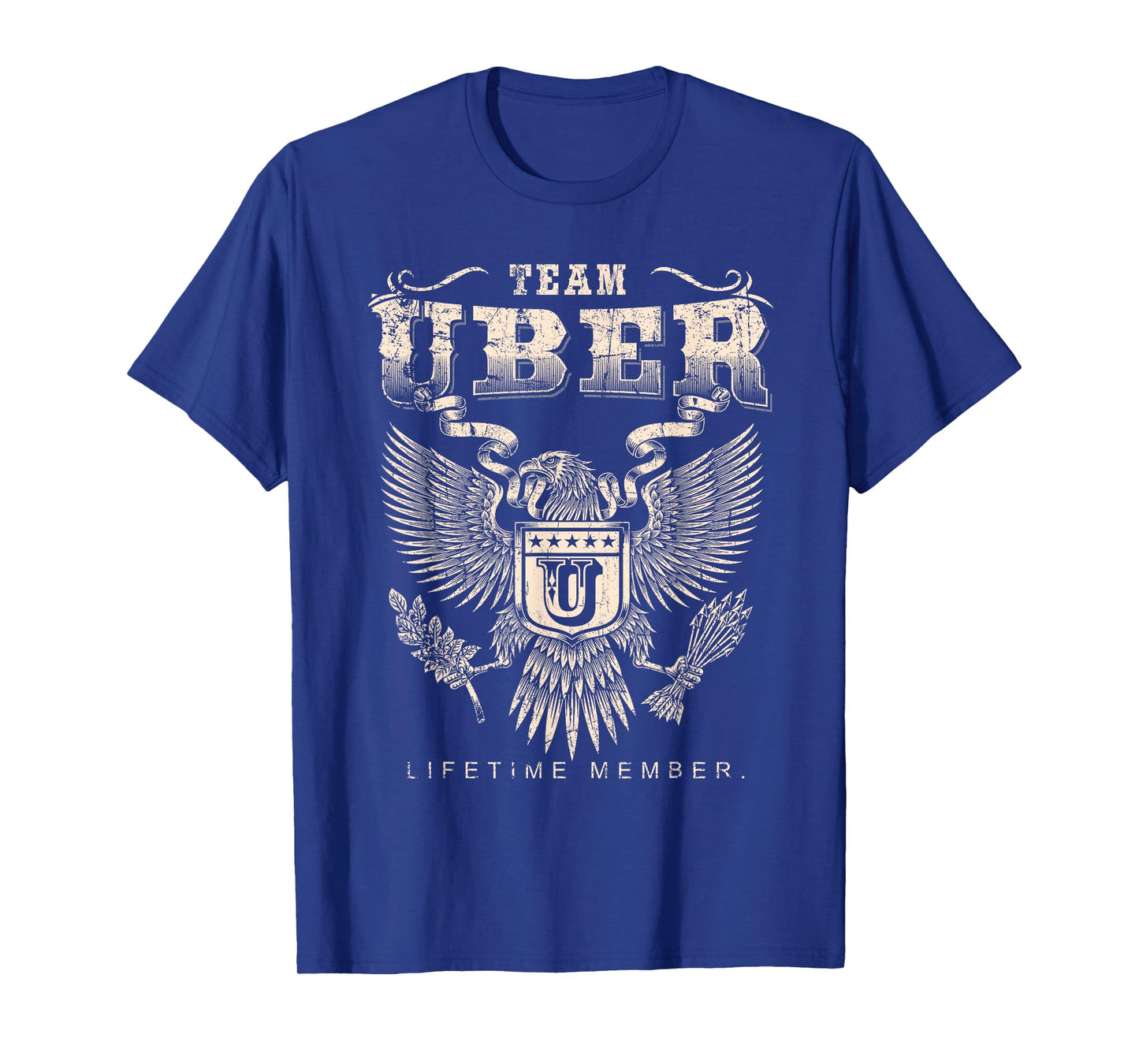 Team Uber Lifetime Member - Uber Name T-Shirt