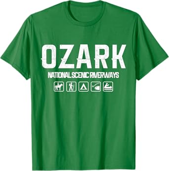 Ozark National Scenic River, Missouri Outdoor T-shirt