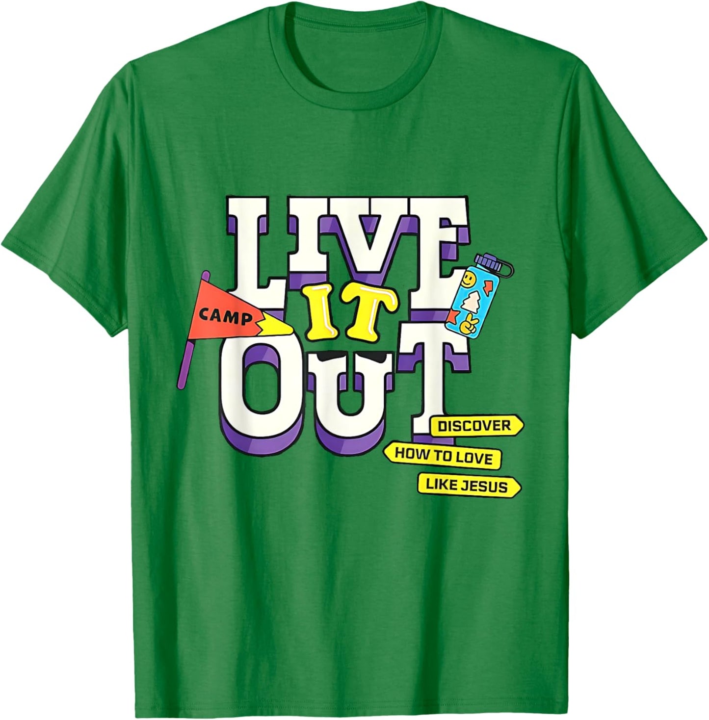 Live it Out VBS 2025 Bible School Christian Youth Camp T-Shirt