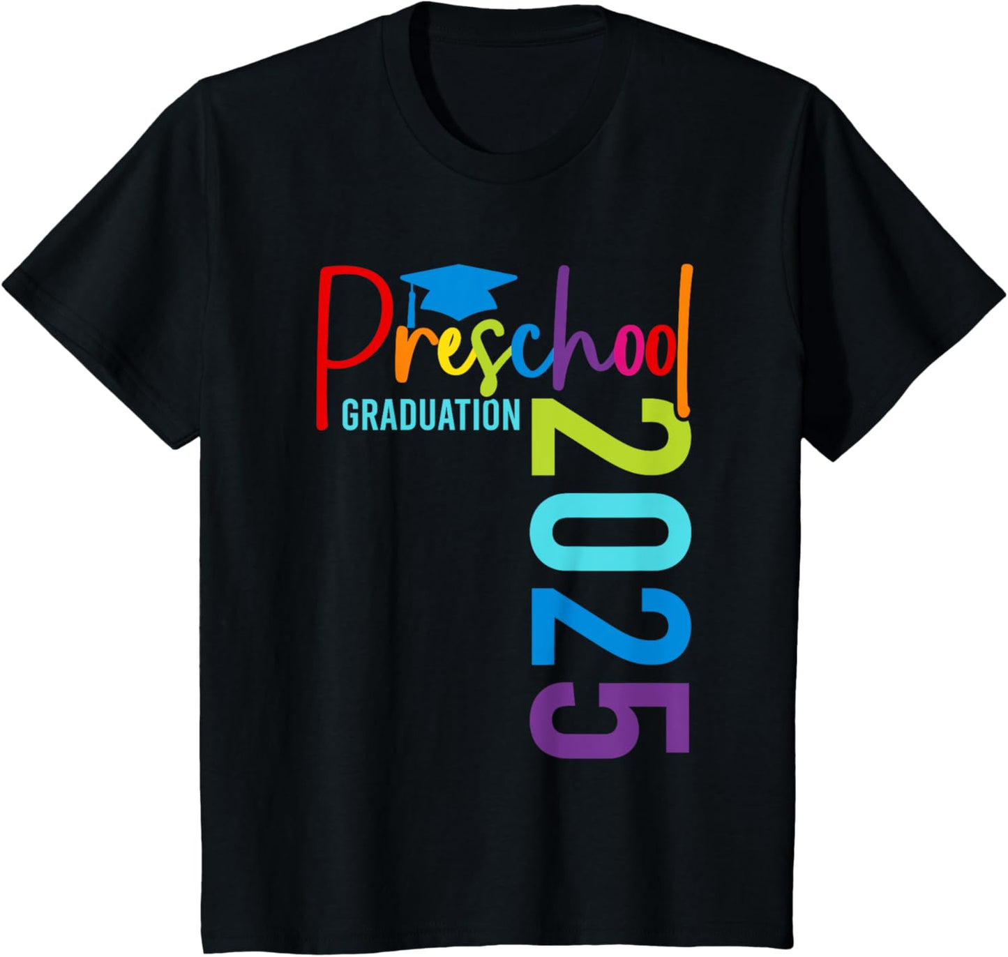 Kids Pre-K Grad 2025 Preschool Graduation 2025 T-Shirt