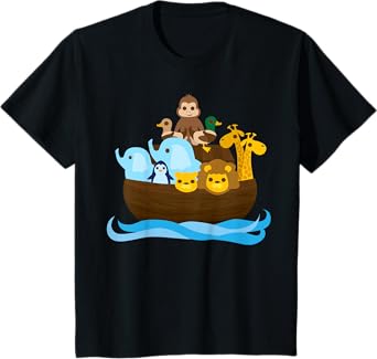 Noah's Ark Cute - Colorful Design Edition T-Shirt