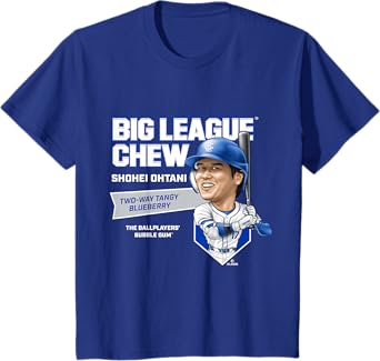 Kids Youth Shohei Ohtani MLB Players x Big League Chew T-Shirt