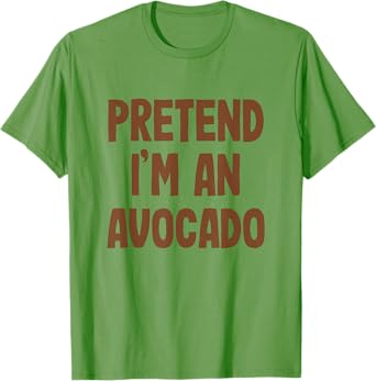 Avocado Costume Halloween T-Shirt