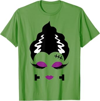 Bride of Frankenstein Monster Halloween Costume T-Shirt