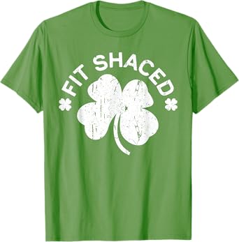 Fit Shaced Shirt Irish Men Women St Patricks Day T-Shirt