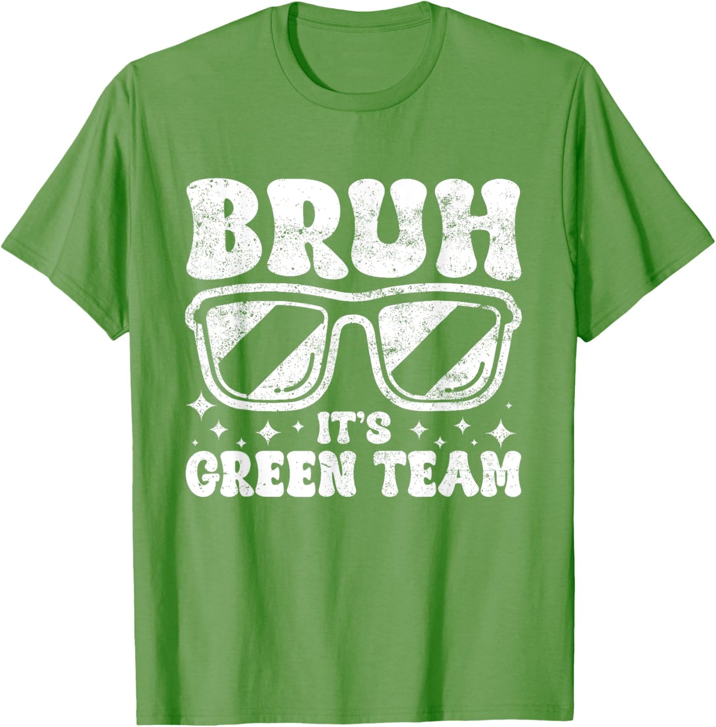 Field Day Bruh It's Green Team Field Trip Game Competition T-Shirt