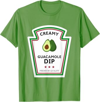 Guacamole Dip Condiment Group Costume T-Shirt