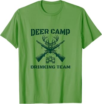 Deer Camp Drinking Team - Funny Hunting T-Shirt
