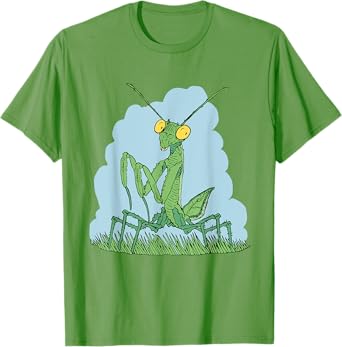 Praying Mantis For Kids Boys Toddler Men Women Bug Insect T-Shirt