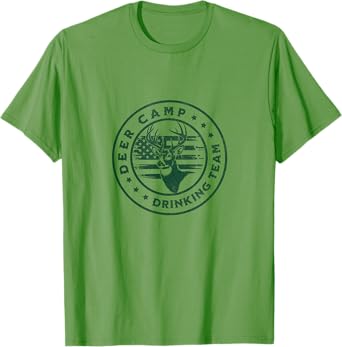 Deer Camp Drinking Team - Funny Hunting T-Shirt