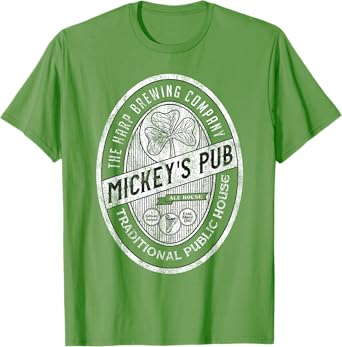 Mickey's Pub Galway, Ireland - Eire Gift - Irish Heritage T-Shirt