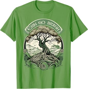 St Patricks Day Irish Pride Apparel | Erin go bragh T-Shirt