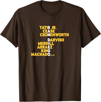 San Diego Names 2025 - San Diego Baseball T-Shirt