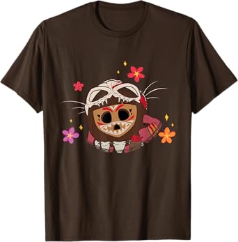 Disney Moana 2 Big Face Kotu Tropical Flowers Costume T-Shirt