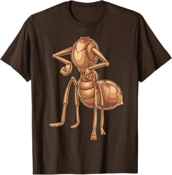 Ant Shirt Adult Kids Men Women Ant Costume T-Shirt