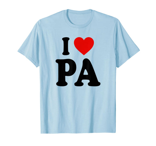 I HEART LOVE PA T-Shirt