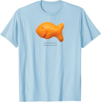 Scientific Goldfish Cracker T-Shirt